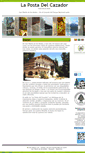 Mobile Screenshot of lapostadelcazador.com.ar